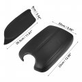 X Autohaux 1 Set Car Center Console Cover Front Door Panels Armrest Replacement For Honda Accord 2008 2009 2010 2011 2012 Black