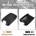 X Autohaux 1 Set Car Center Console Cover Front Door Panels Armrest Replacement For Honda Accord 2008 2009 2010 2011 2012 Black