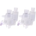Front Rear Left Door Lock Actuators Latch Replacement Fits For 2006-2014 Honda Ridgeline 746-367 2pcs 