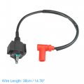 X Autohaux 1 Pcs Motorcycle Cdi Ignition Coil Engine For Honda Nx250 Gb500 1988-1990 Kawasaki Mojave 250 1987-2004