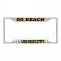 Cal State Long Beach University California Dirtbags Lbsu Csulb 49ers Metal License Plate Frame For Front Or Back Of Car 
