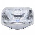 Jeefho H6054 Super Vision Crystal Headlight Halogen Sealed Beam 7a Square 200mm Replaces 