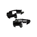 Front Grille Air Deflector Guide Pair For Toyota Rav4 2016 2017 2018 Driver And Passenger Side Plastic Textured To1218128 