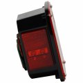 Pilot Automotive Nv-001lq Driver Side Tail Light For Wrangler Jeep Tj