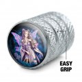 Pink And Purple Fairy Valve Stem Caps For Tire Rim Wheel Aluminum