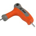 Andux Land Allen Key Hexagonal Metric Wrench T-handle Cr-v With Ball Shape End Gray Orange Nljbs-01 2mm