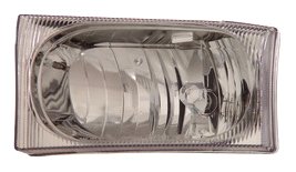 Ford Crystal Chrome Headlight Assembly 111023 Sold In Pairs Waterproof Polycarbonate Clear Lens For Car Front Position