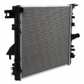Car Radiator For Jeep Wrangler 3 6l 2012 To 2018 And 8l 2007 2011 Aluminum Replacement 20 In Width By 21 97 Height