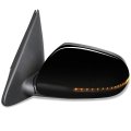 Oe Style Powered Heated Turn Signal Driver Left Side View Door Mirror For Kia Forte 11-13 