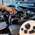 8 Pcs Rubber Spacers 50mm Od X 12mm Id 15mm Height Round Anti Vibration Spacer Bushing Grommets