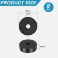 8 Pcs Rubber Spacers 50mm Od X 12mm Id 15mm Height Round Anti Vibration Spacer Bushing Grommets