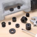 8 Pcs Rubber Spacers 50mm Od X 12mm Id 15mm Height Round Anti Vibration Spacer Bushing Grommets