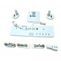 July King 8 Pcs 6000k 88leds 5050smd Led Interior Reading Lights For Volkswagen Golf Mk5 2003-2008 High Brightness