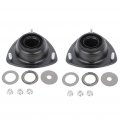 Strut Mounting Kit For Chevrolet Metro 1992 1998 2001 Suzuki Swift 1989 Geo 1997 Pontiac Firefly 2000 2 Piece Set Black 