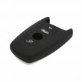 3 Button Rubber Car Remote Key Cover Case Protective Black For Bmw X3 X5 X6 