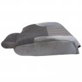 Secosautoparts Passenger Side Top Lean Back Replacement Cloth Seat Cover Gray Compatible With Dodge Ram 1500 2500 3500 Slt 1994