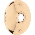 Prime-line E 2296 Door Knob Rosettes 3 In Outside Diameter Polished Solid Brass 2 Pack 