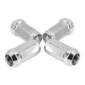 4 Pcs M14x1 5 Chrome Bulge Acorn Hex Wheel Lug Nuts Cone Seat For Car