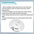 X Autohaux Chrome Plated Fuel Tank Filler Cap Cover Decoration For Gmc Sierra 3500 Chevrolet Silverado Stick-on Gas Door Silver