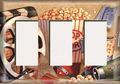 Snazzyswitch Decorative Light Switch Cover Plate Movie Popcorn Triple Rocker Three Decora Or Outlet 