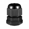 Uxcell 10 Pcs Pg11 Waterproof Ip68 Nylon Cable Gland Joint Adjustable Locknut For 5mm-10mm Dia Wire With Rubber O Ring