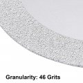 Uxcell 4-inch Diamond Cutting Wheels Grinding Disc For Stone Ceramics Glass 46 Grits Silver Tone 2pcs