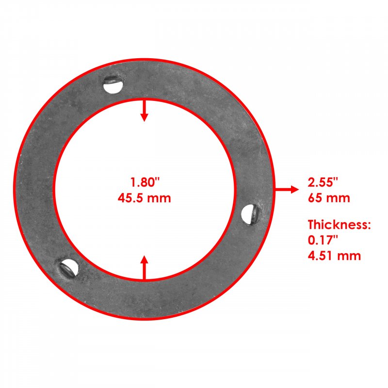 Caltric Armature Plate For Polaris Sportsman 400 4x4 1993-2004