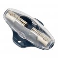 Xscorpion Gold 4 Or 8 Ga Input Output Top Loading Maxi Inline Fuse Holder With Adapters Car Stereo Marine Grade Rv 12v 