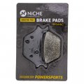 Niche Brake Pad Set For Harley-davidson Dyna Softail Sportster 1100 44063-83d 44082-08 Front Rear Organic