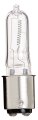 Satco S3159 120v 75-watt T4 Dc Bayonet Base Light Bulb Clear 