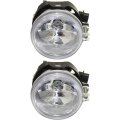 Fog Light Assembly For 2010 Dodge Charger Driver And Passenger Side Pair Replacement Ch2592142 5182025aa Clear Lens Halogen 
