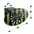 Beetlejuice Beetle Worm Oval Tow Trailer Hitch Cover Plug Insert