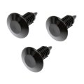 Trim Panel Retainers For Gmc Sierra 3500 Classic Hd 2007 Nylon Black Fasteners 0 73 In Head Diameter 3 Pieces 21094146 21110201 