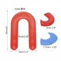 Uxcell Plastic Shims Horseshoe U Spacers For Red 16a Blue 1 8a Construction Tile Leveling 400pcs