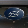 University Of Akron Primary Oval Tow Trailer Hitch Cover Plug Insert