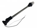 Pactrade Marine 12v Boat Yacht Pontoon Navigation Anchor Light 360 Degrees All Around White Color Splashproof Black Housing Led 