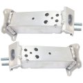 Front Bumper Bracket Pair For Toyota Prius 2016 2017 2018 Driver And Passenger Side Aluminum Reinforcement Extension To1062103 