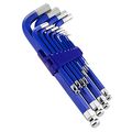 Powerbuilt 13 Piece Sae Jumbo Long Ball Point Hex Key Wrench Set 941641 Metric 