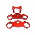 Tc-motor Red Cnc Aluminum 45 48-22mm Triple Clamp Set For Pit Dirt Motor Bike Motorcycle 