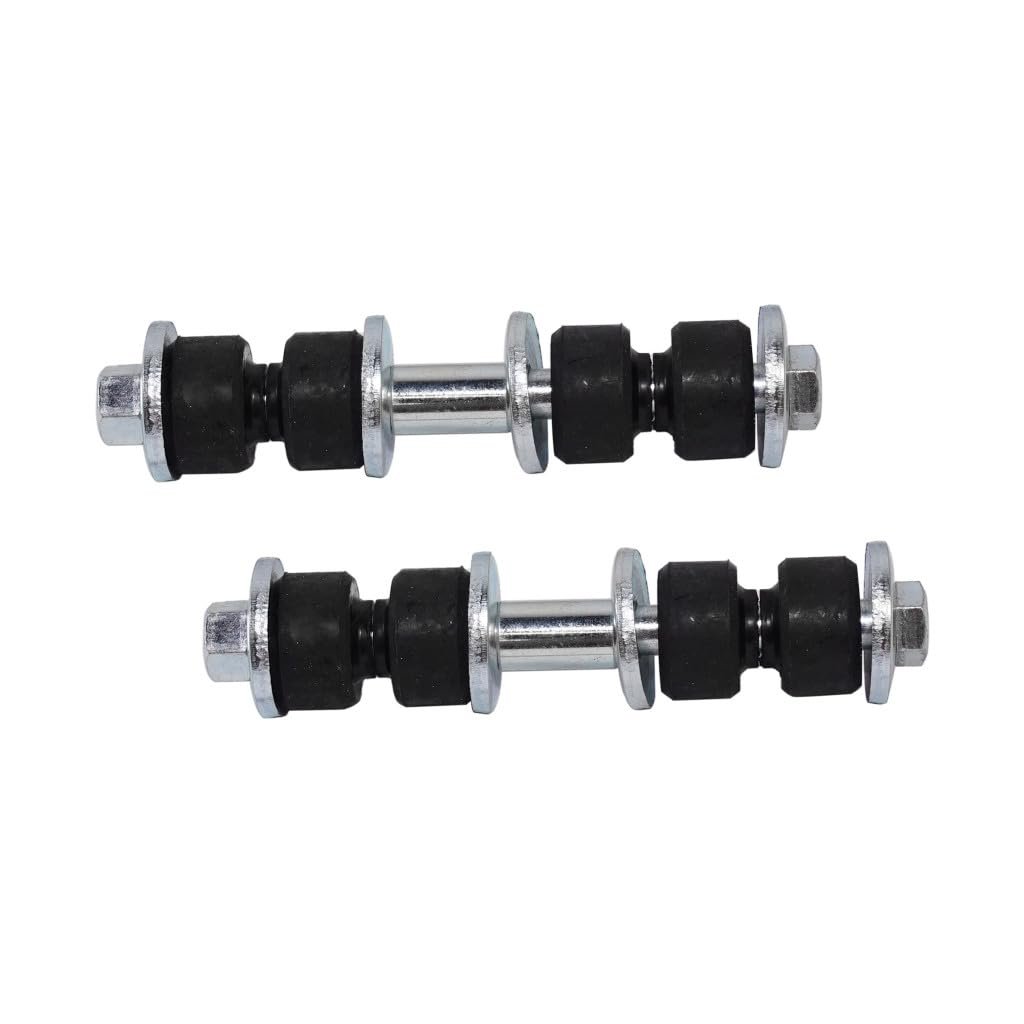 Front Sway Bar Links Ford Escort 1991 To 2003 Driver And Passenger Side Pair Rubber Bushing Non Greasable Replacement For