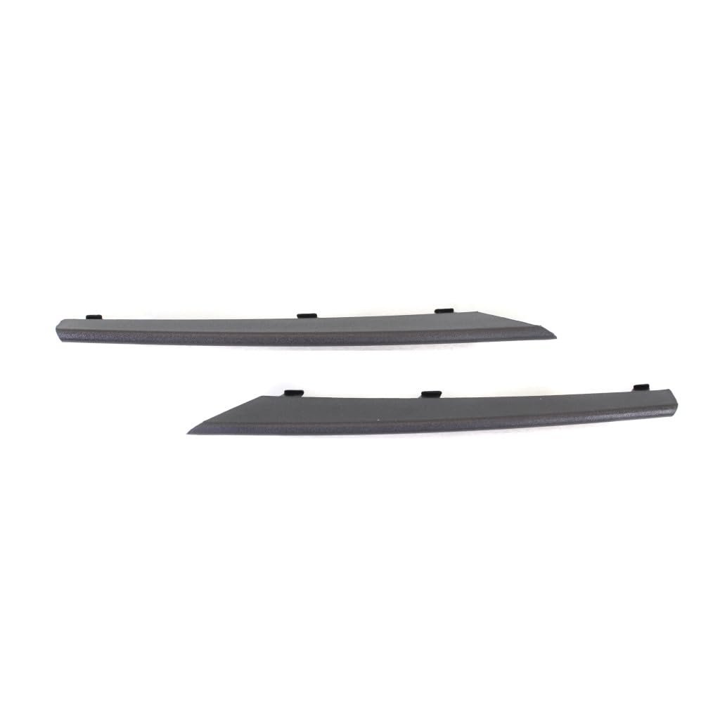 Front Bumper Fillers For Bmw 328i Xdrive 2009 2010 2011 2012 Lower Grille Finisher Pair Driver And Passenger Side Textured