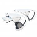 Finmokal Battery Side Fairing Cover For Kawasaki Vulcan 400 Vn400 800 Vn800 1995-2006 Chrome