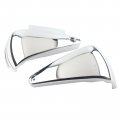 Finmokal Battery Side Fairing Cover For Kawasaki Vulcan 400 Vn400 800 Vn800 1995-2006 Chrome