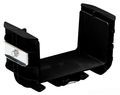 Panduit Frbc6x4bl Fiber Runner Coupler Black 