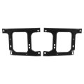 Front Bumper Bracket Kit For 2002 2008 Dodge Ram 1500 2003 2009 2500 2010 3500 Powder Coated Steel Pair Replace Bl5406 