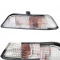 Wflnhb Driver And Passenger Side Front Signal Corner Light Replacement For Ford Mustang 2015-2017 Turn Lights With Bulbs