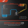 A-premium A C Suction And Liquid Line Hose Assembly Compatible With Ford F-250 F-350 F-550 Super Duty 2013-2016 F-450 2011-2016