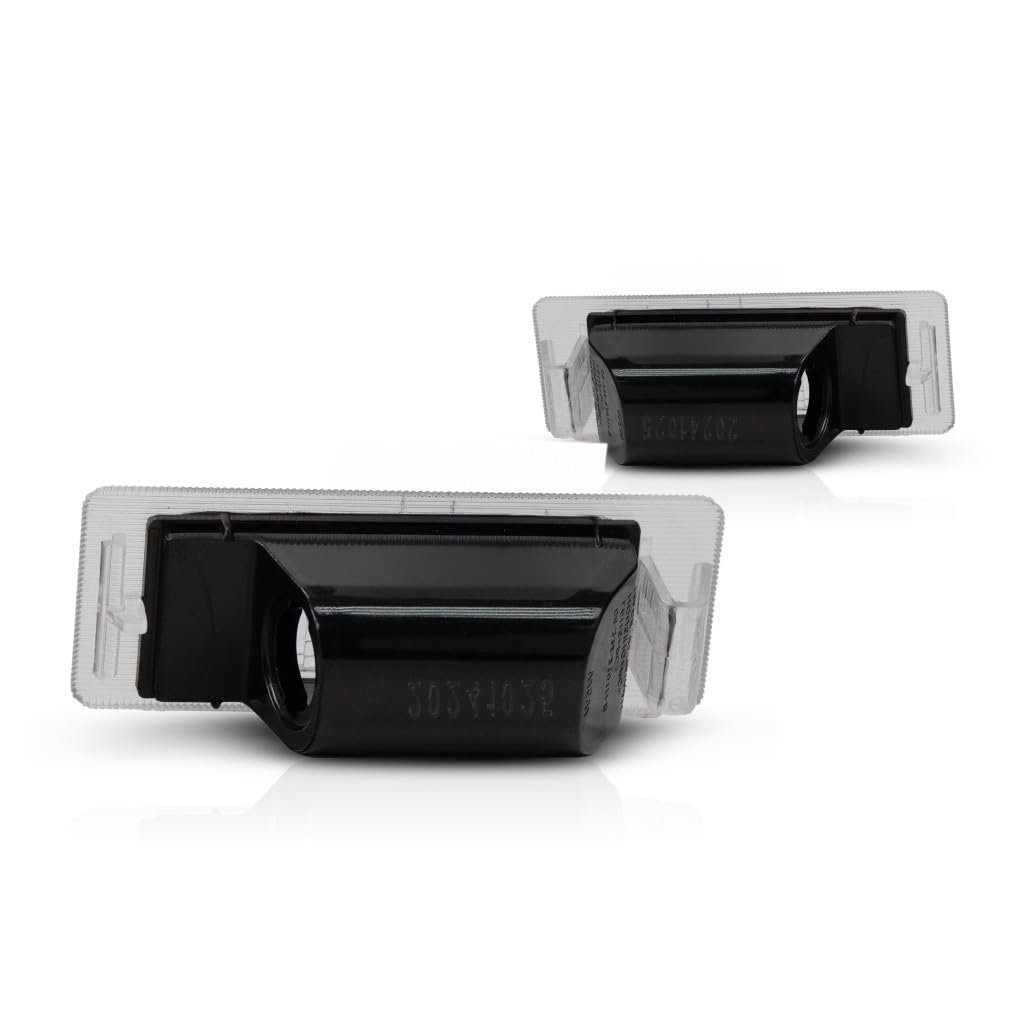 License Plate Light Pair For Chevy Sonic 2012 2020 Rear Driver And Passenger Side Capa Certified Lens Housing Replacement