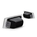 License Plate Light Pair For Chevy Sonic 2012 2020 Rear Driver And Passenger Side Capa Certified Lens Housing Replacement