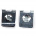 Garneck 100pcs U Type Spring Nuts Extrudeds Motocycle Motorcycle Automotive Clips Clip On Nut Fastener And Bolts Spire Nut Car